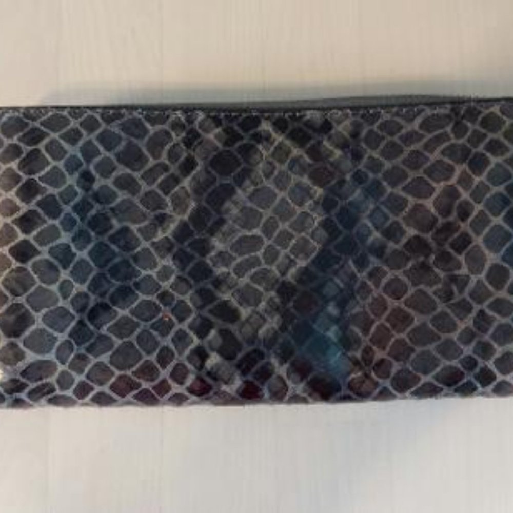 Mk Python Embossed Hamilton Handbag W/ Wallet - image 5